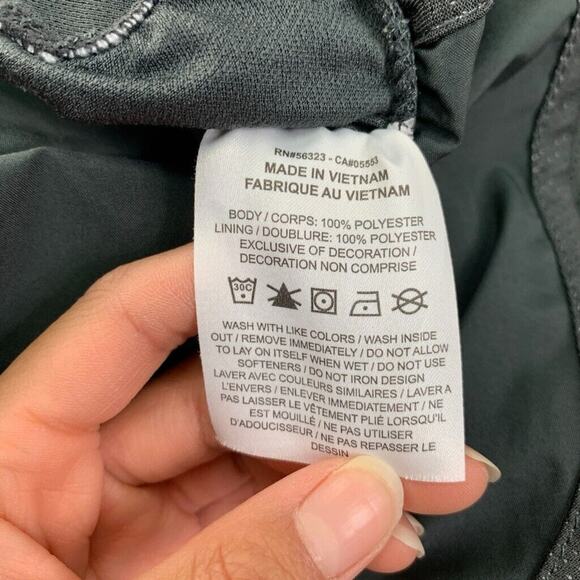 Nike Shorts Womens XS Extra Small Gray White Dri Fit Tempo Inner Lined Running - Picture 7 of 11